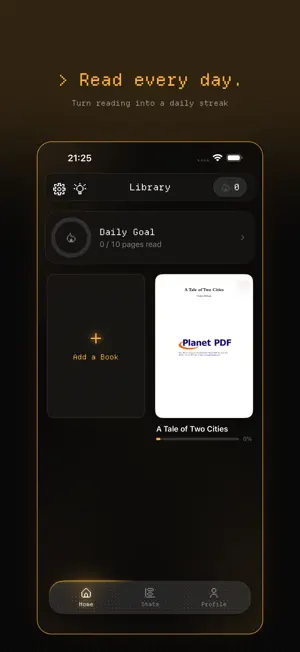Addicted to Reading: Gamified screenshot 1