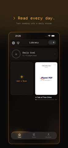 Addicted to Reading: Gamified Screenshot 1 of 4