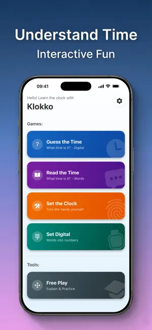 Klokko: Learn to Tell Time screenshot 2