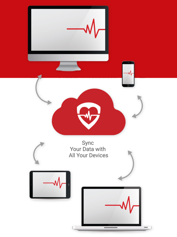 Blood Pressure DB - Log, Check iPad screenshot 10 - Medical app
