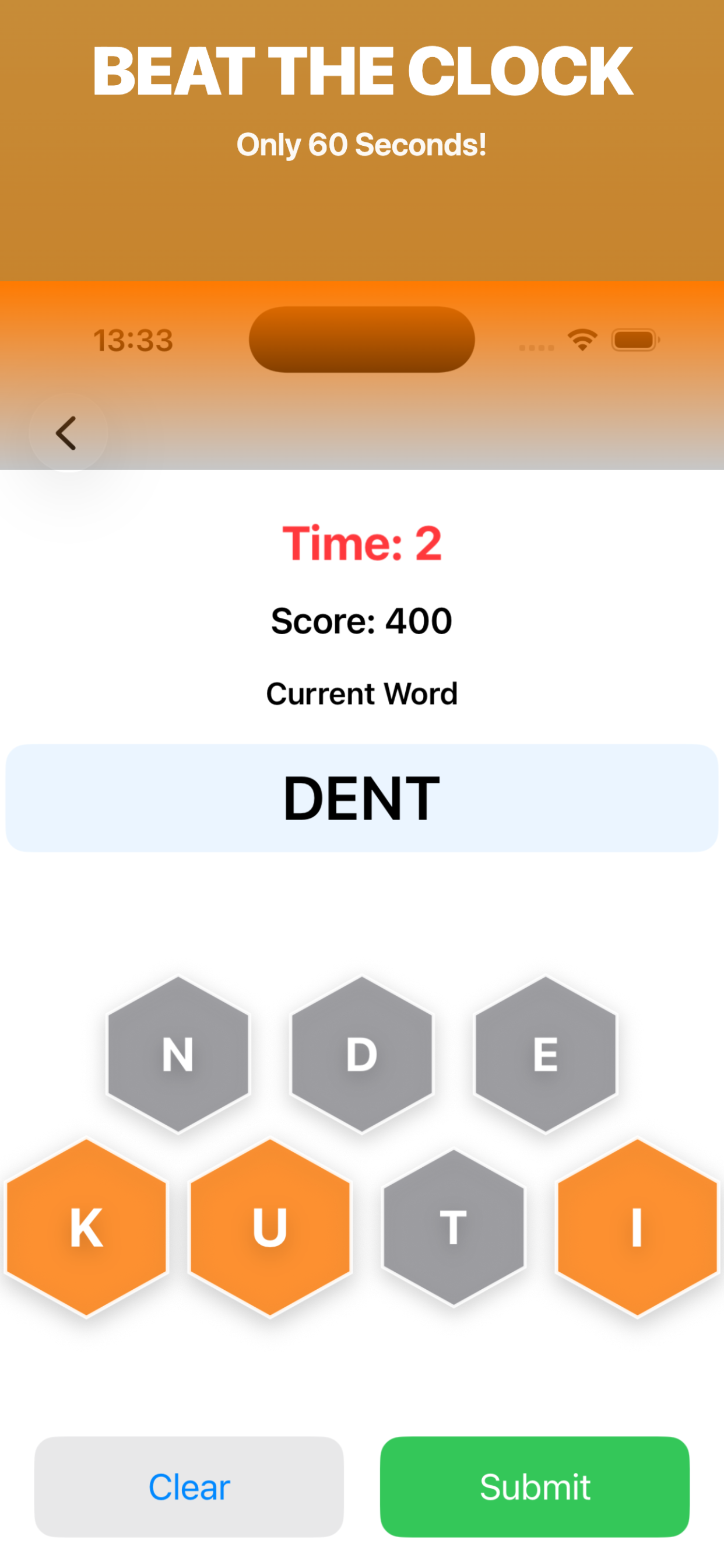 Word Rush - Fast Word Game screenshot 3