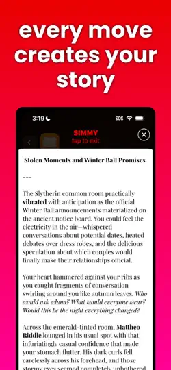 Capture d'écran de Simmy - Live In Any World sur iPhone 4
