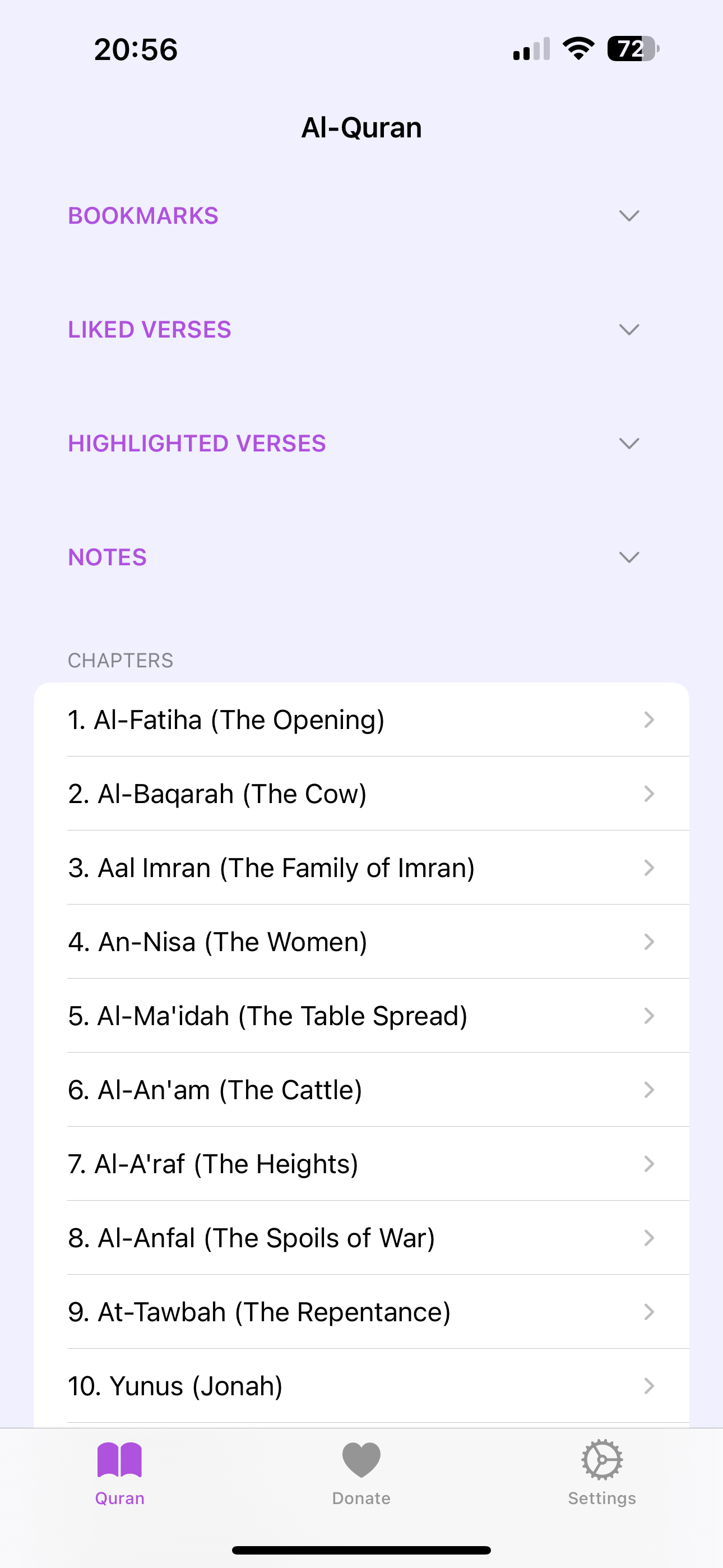 Simple Quran App