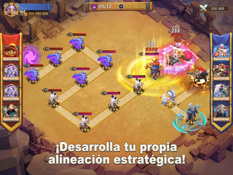 Castle Clash:Gobierna el Mundo screenshot 11