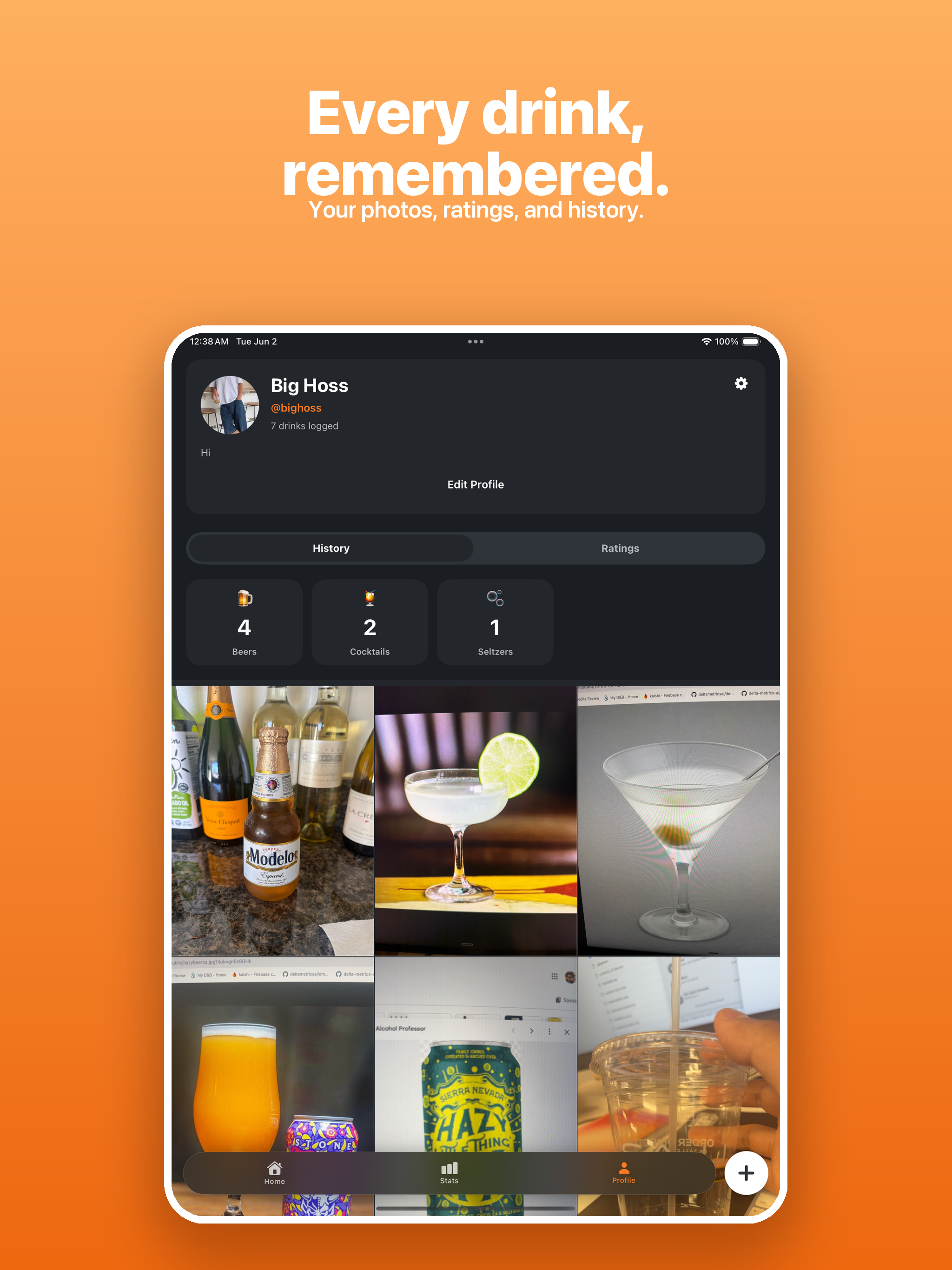 Sip - Drinks, Calories & More screenshot 11
