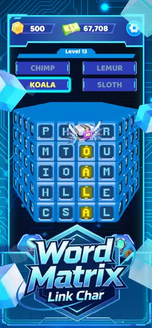Word Matrix:Link Char screenshot 4