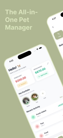 PetPriceHero – Expense Tracker Screenshot 1 of 5