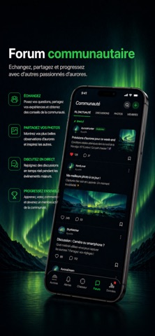 PULSAR - Aurores boréales iPhone screenshot 1