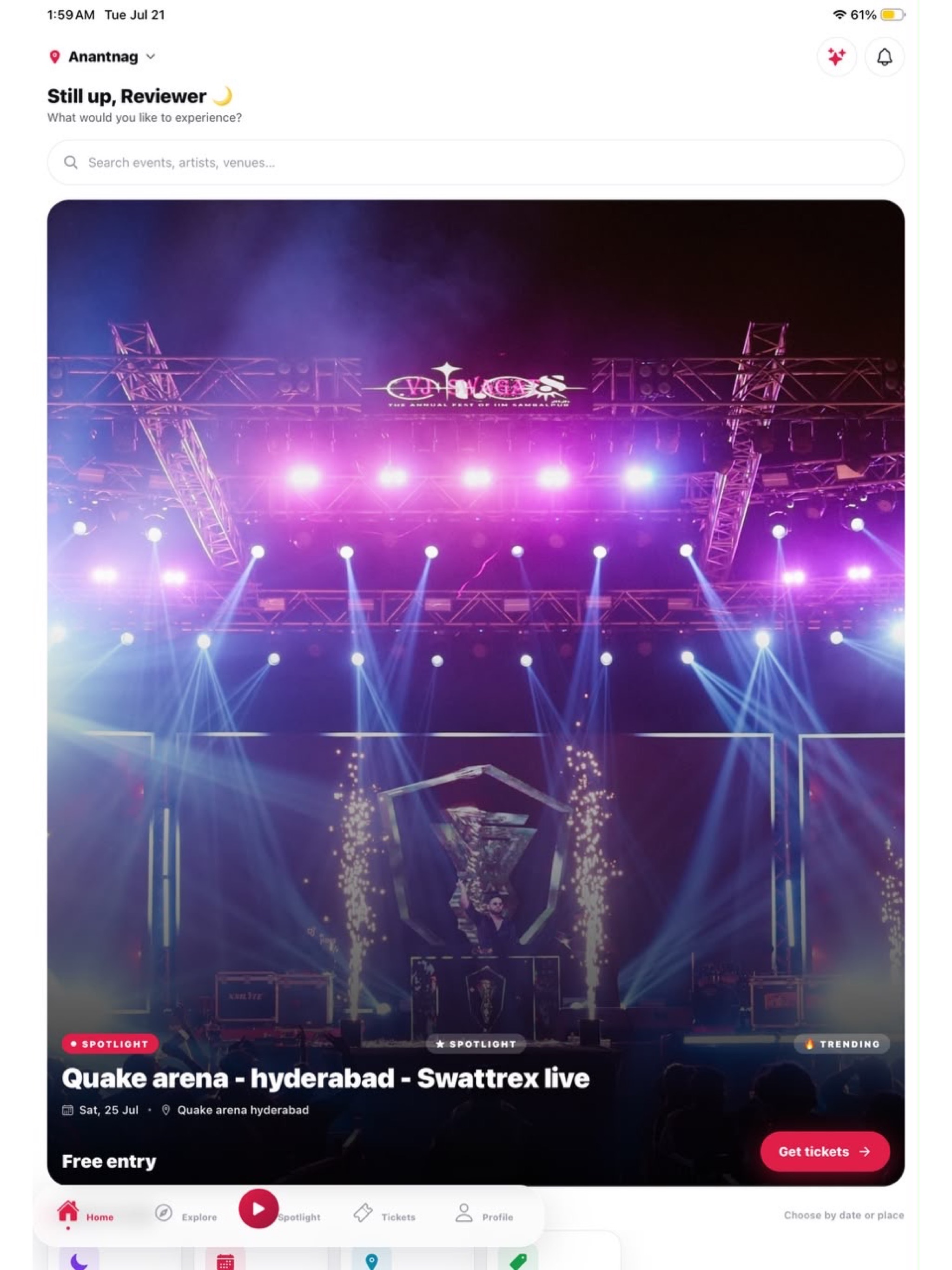 Boring Shows: Events & Tickets screenshot 11