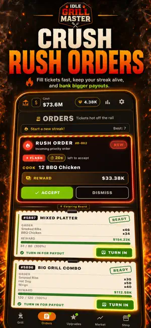 Idle Grill Master screenshot 2