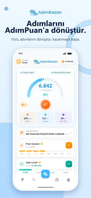 AdımKazan - Walk & Earn screenshot 1
