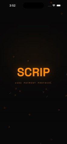 Scrip x402 Screenshot 1 of 9