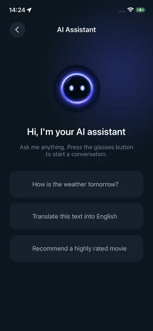 OWGlasses screenshot 2