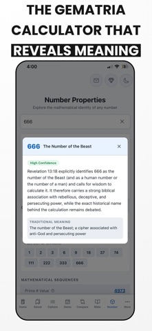 Gematria Calculator & Decode Screenshot 1 of 10