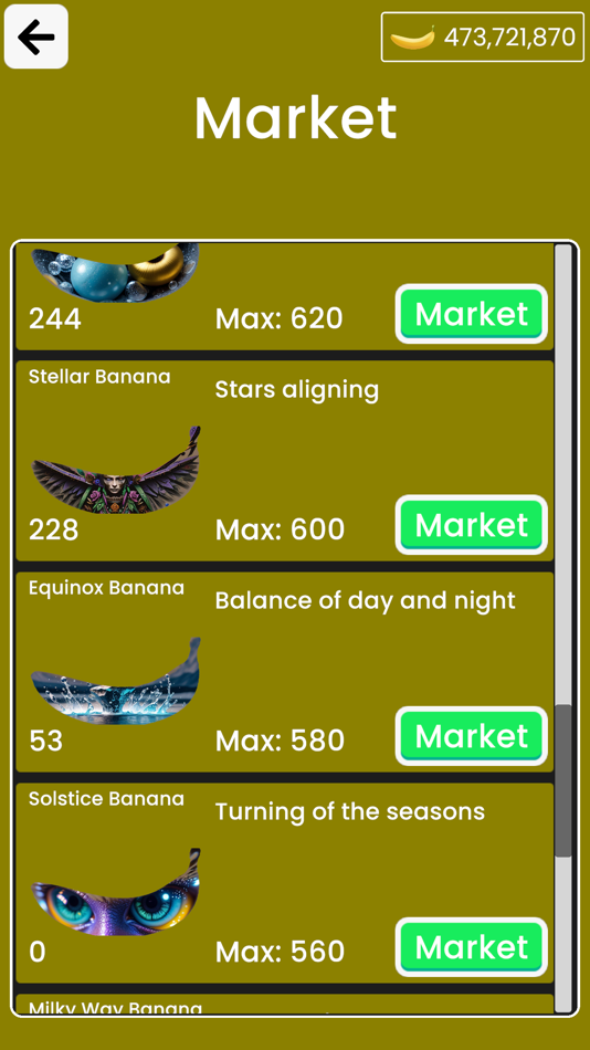 #7. Banana Clicker Trader (iOS) Bởi: Le Huy Hoang