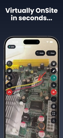 VOS: Remote Visual Support iPhone screenshot