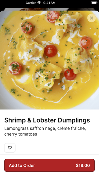 AnQi Bistro app screenshot 3