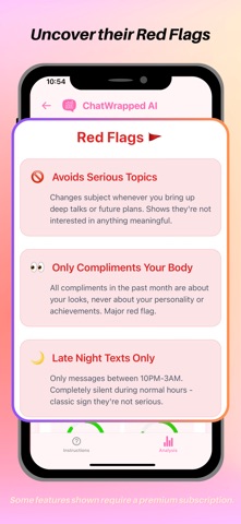 ChatRewind AI - Chat Wrapped iPhone screenshot