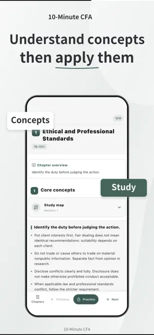 CFA Level I Quiz & Exam Prep screenshot 2