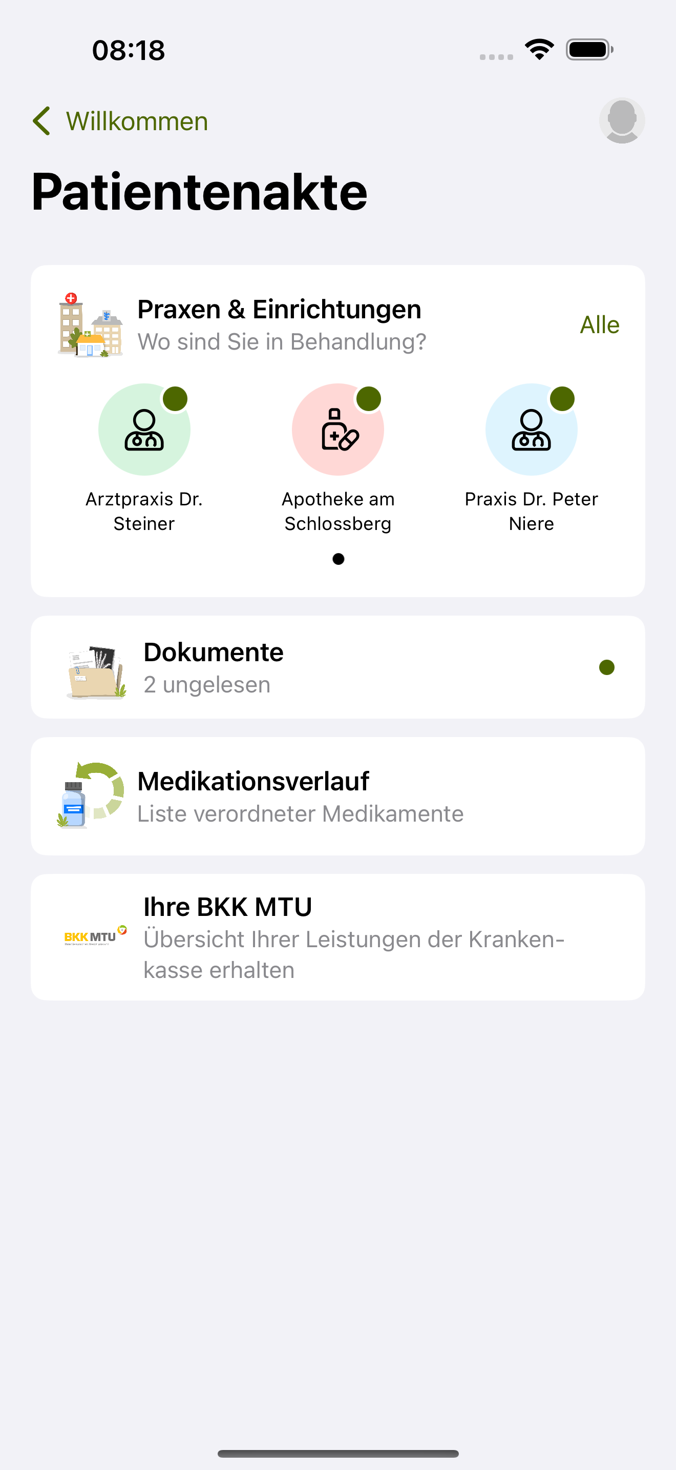 ePA der BKK MTU screenshot 6