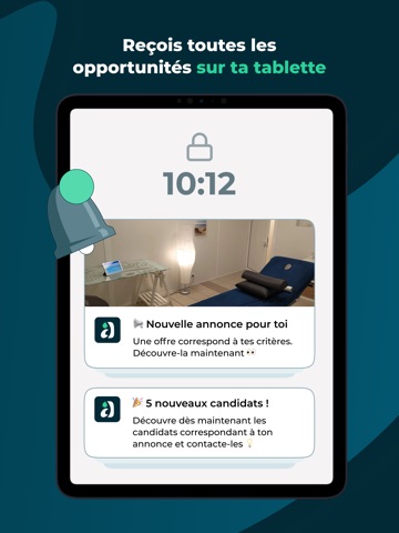 App'Ines - Recrutement Santé iPad screenshot 3