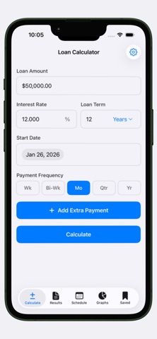 Loan Calculator! Screenshot 1 of 4