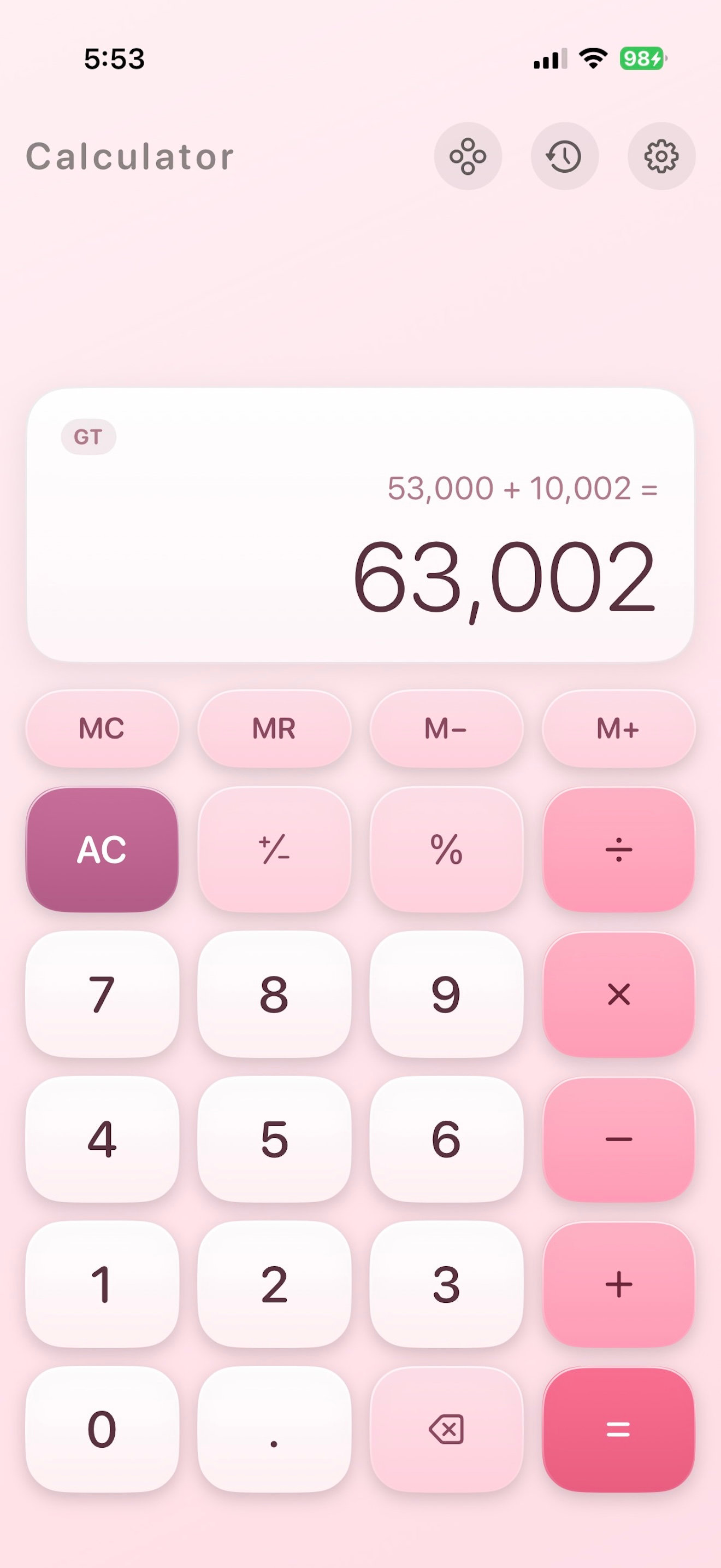 Citizen Calculator: Desk & GST screenshot 4