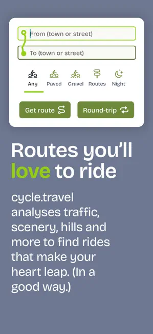 cycle.travel - map and planner iPhone screenshot 6