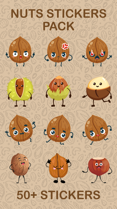 Screenshot #1 pour Nuts Stickers Pack