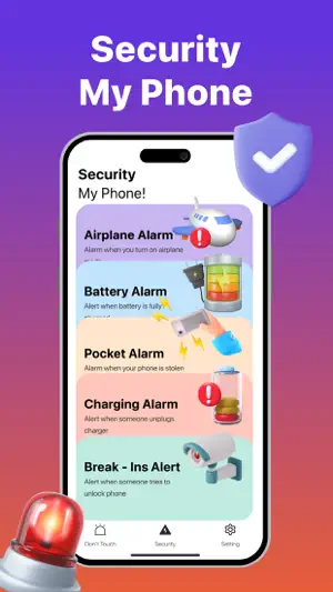 Dont Touch My Phone: Antitheft screenshot 3