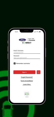 Group One Ford RW Connect iPhone screenshot