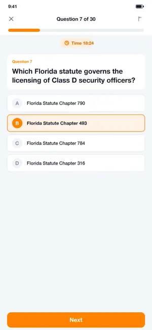 Florida Guard Card Class D screenshot 3