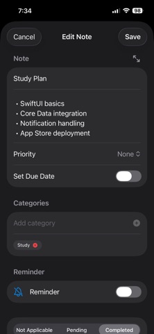 App screenshot