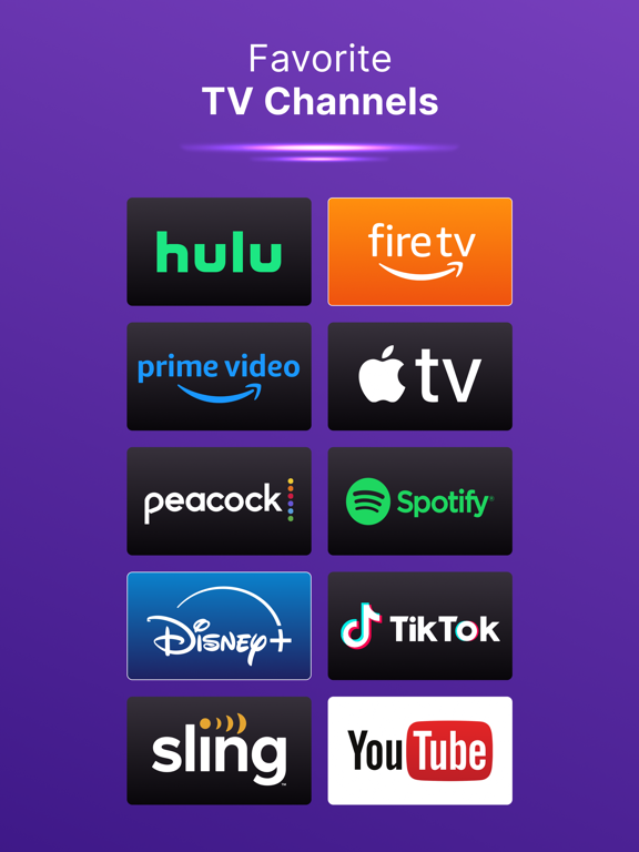My Universal TV Remote Control iPad screenshot 1 - Utilities app