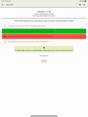SPI OBGYN AB VT Practice Test iPad screenshot