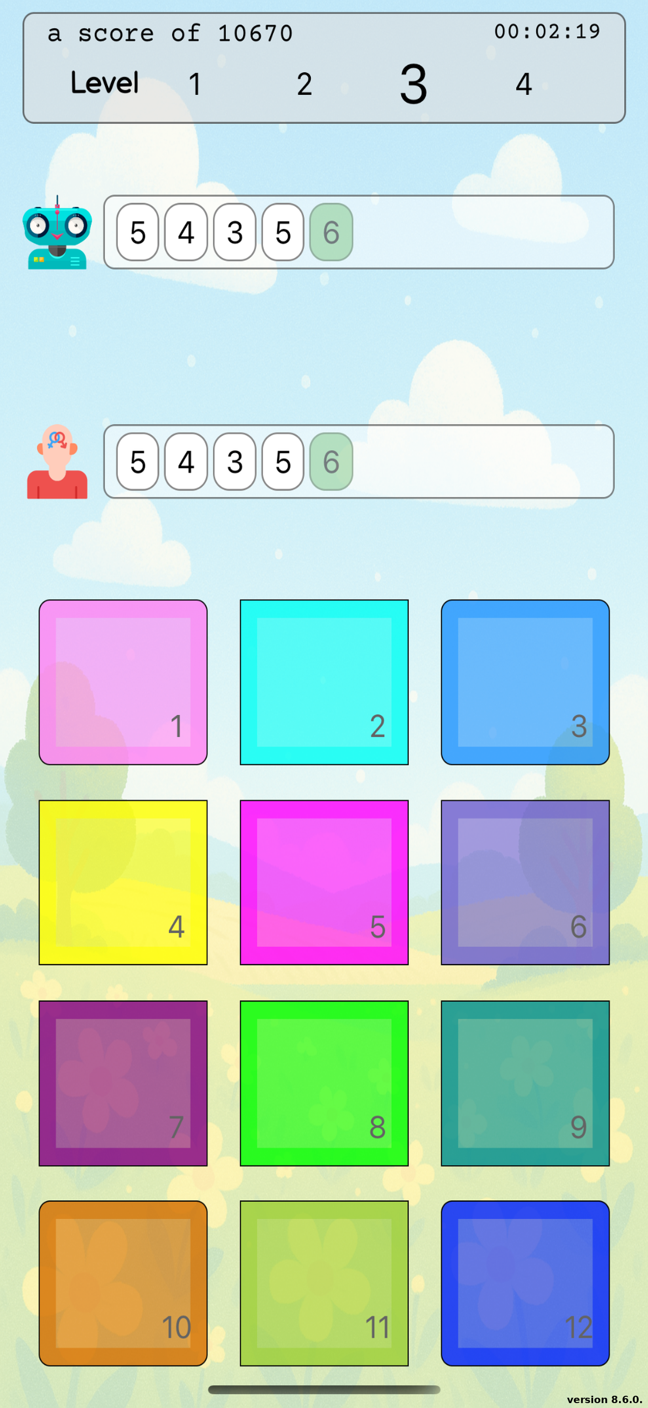 Crazy Tap Tap - Memory