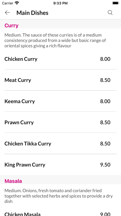 Anmol Cuisine. Screenshot