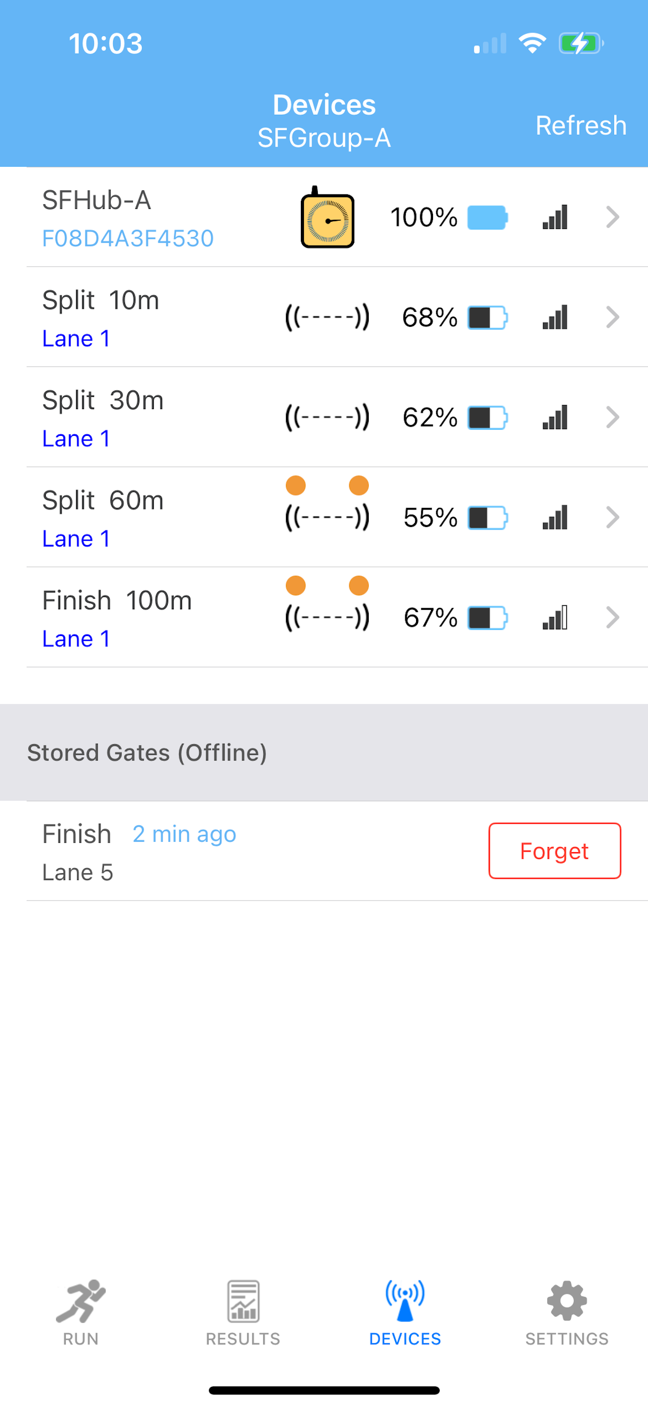 SplitFast Timing screenshot 4