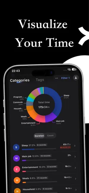 TimeSense - Time& Task Tracker screenshot 3