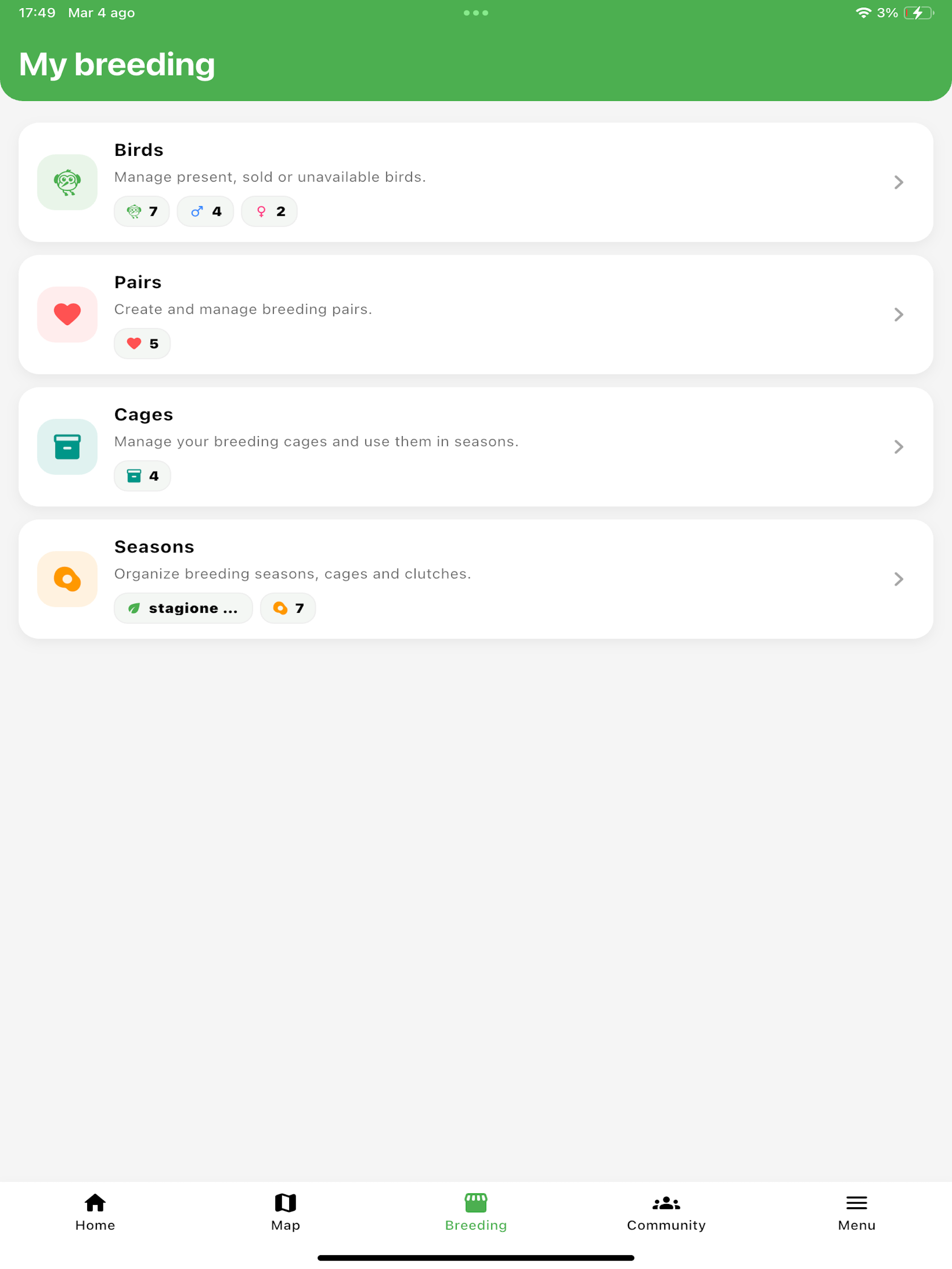 BBreedingBirds screenshot 7