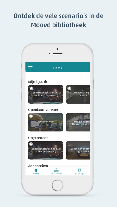 VRET Moovd: Trainingen Screenshot