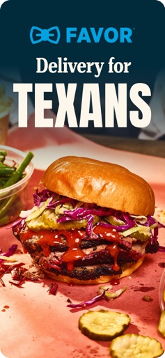 Favor: Texas Food Delivery screenshot