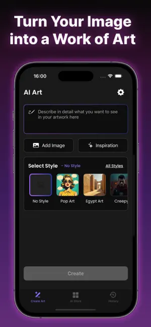 Vision : AI Image Generator screenshot 4