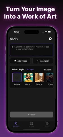 Vision : AI Image Generator screenshot
