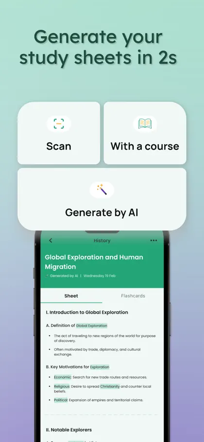 Screenshot 4 di 6 di snapSchool - Homework with AI