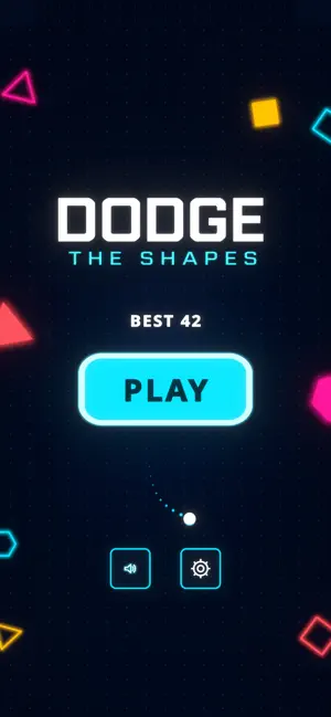 Dodge the Shapes Game screenshot 2