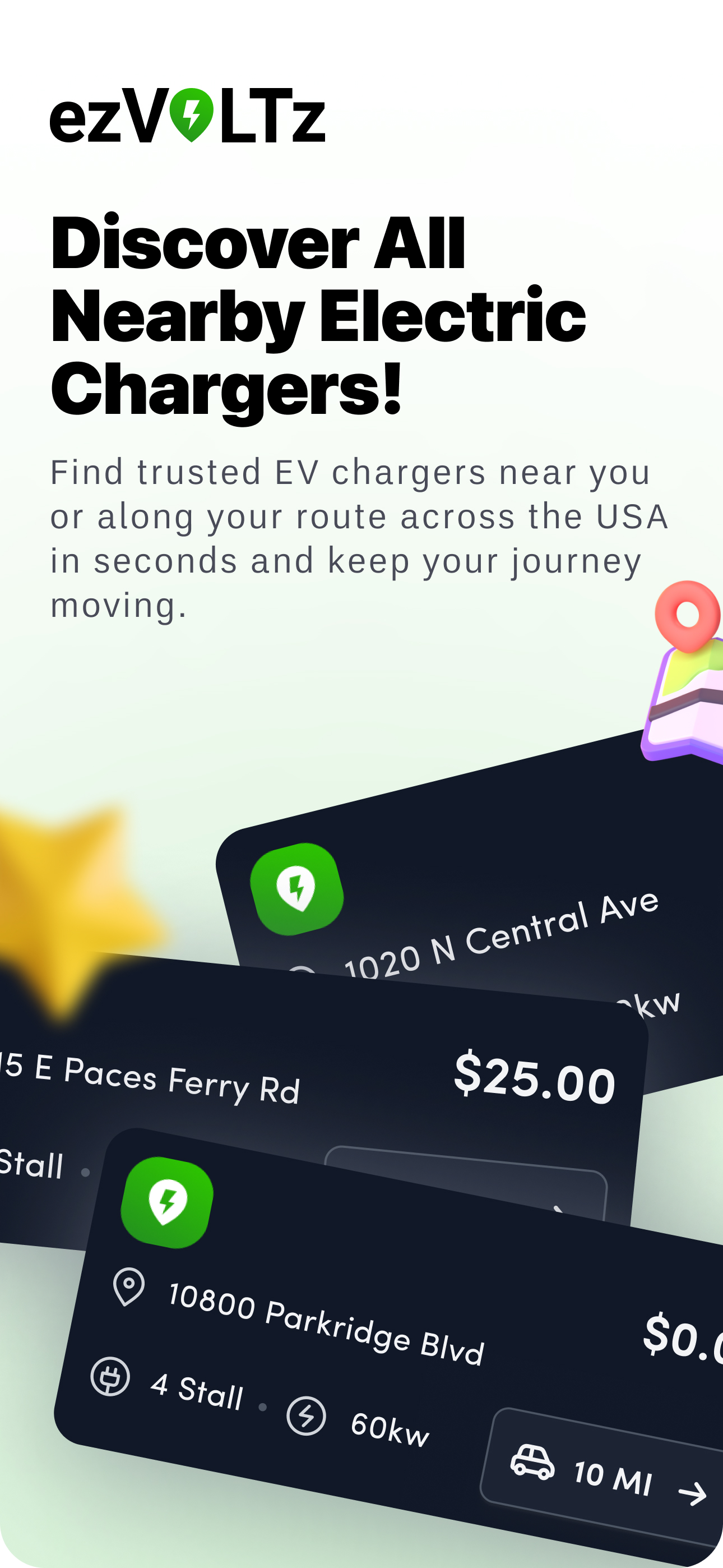 ezVOLTz EV Station Locator