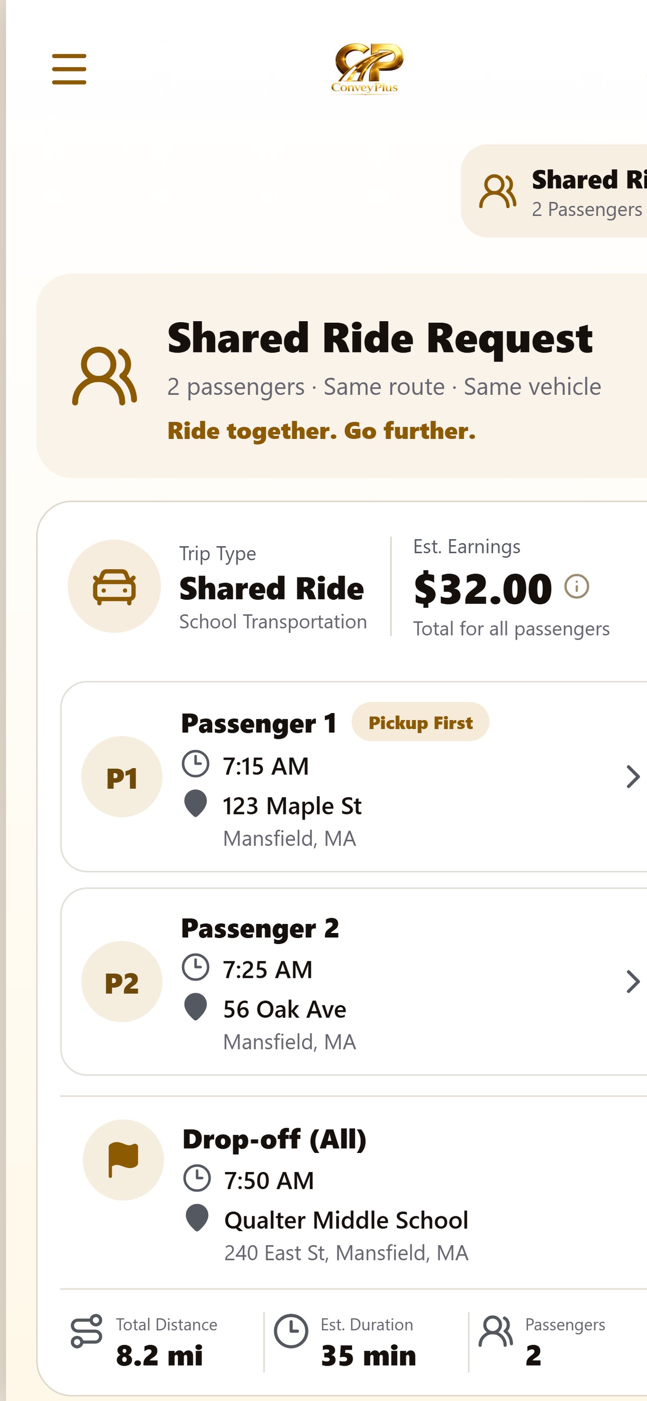 Screenshot 5 of ConveyPlus Driver