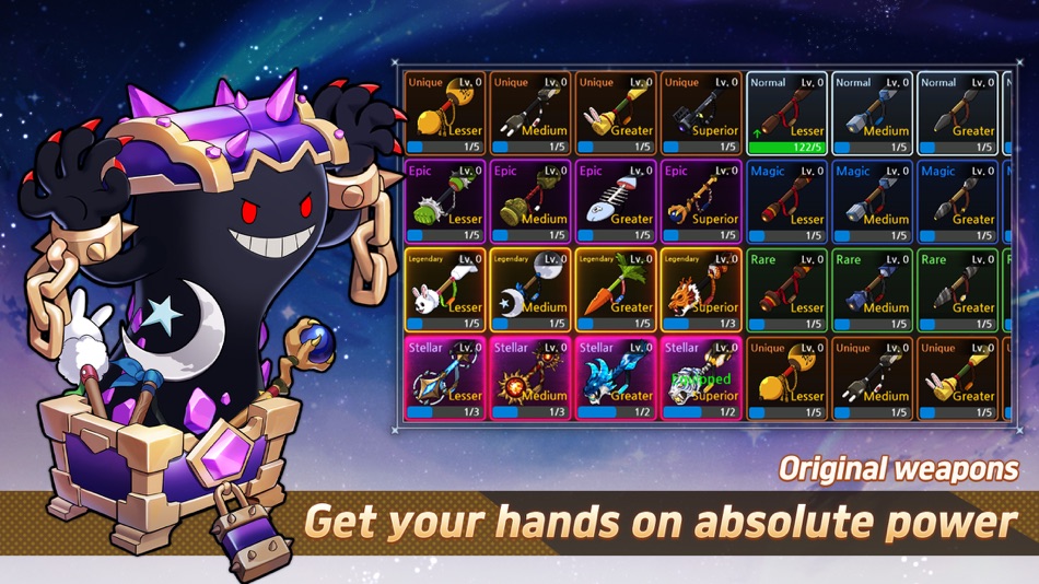 #4. Idle MoonRabbit: AFK RPG (iOS) โดย: Able Games