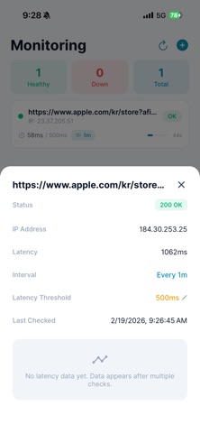 URLMonitor (eb917f) screenshot